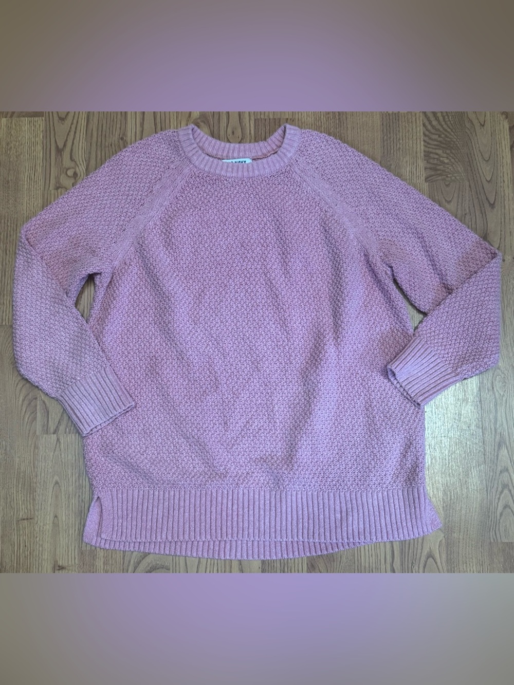 Old Navy Small Women's Pink Textured Knit Sweater (B10)